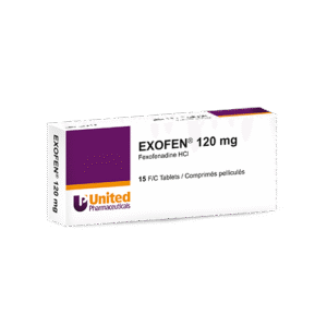 EXOFEN 120MG 15 TABLETS