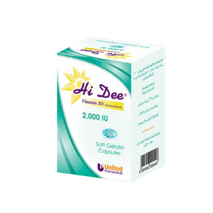 HI DEE 2000 IU S.G. 30 CAPSULES