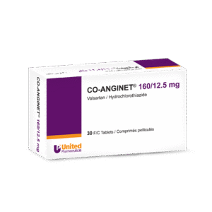 CO-ANGINET 160/12.5Mg 30 TABLETS