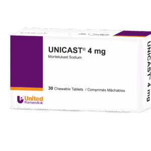 UNICAST 4Mg CHEWABLE 30 TABLETS