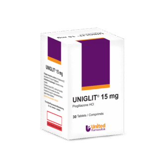 UNIGLIT 15Mg 30 TABLETS